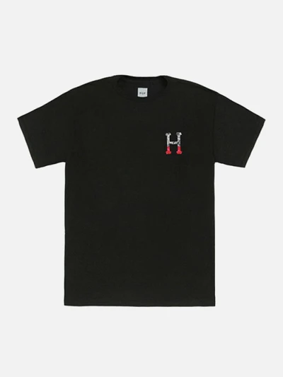 CLASSIC H DIPPED CAMO SS TEE - BLK